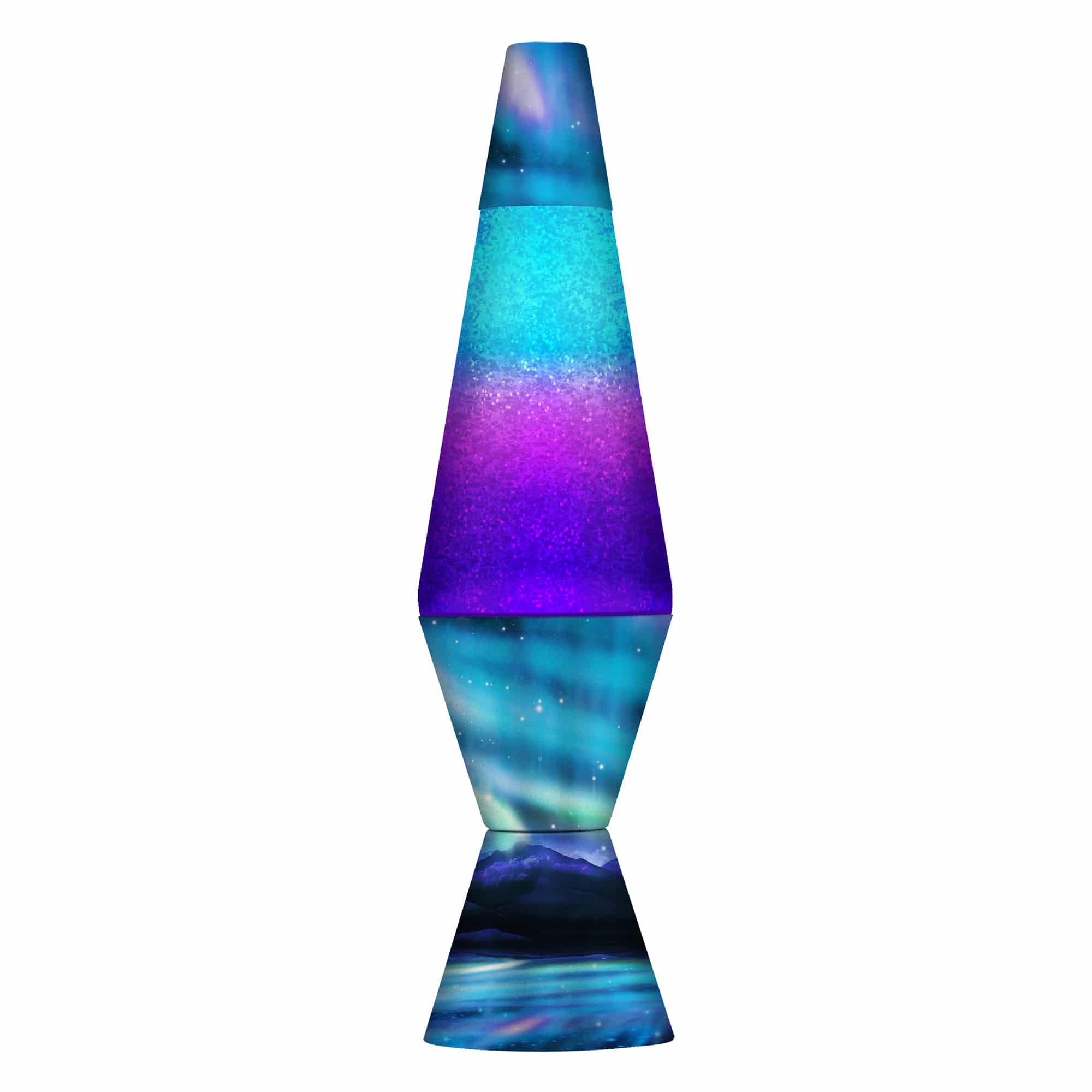 14.5" Lava Lamp Colormax Northern Lights – Glitter